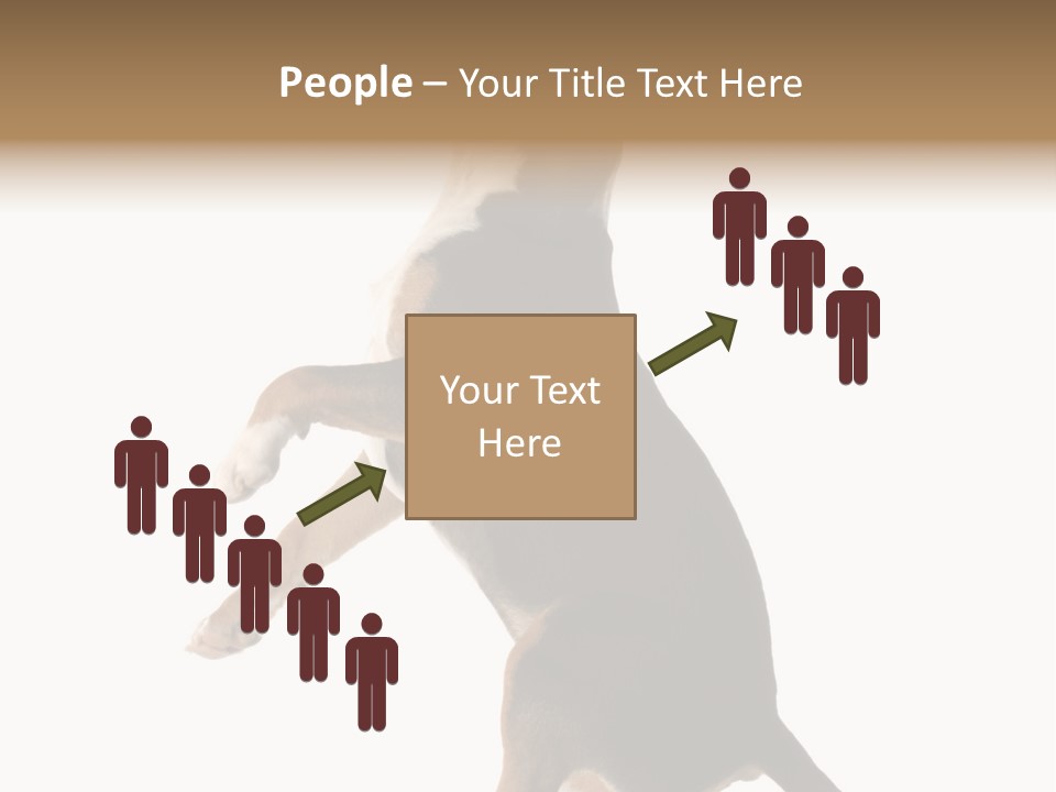 Finger Purebred Reflection PowerPoint Template