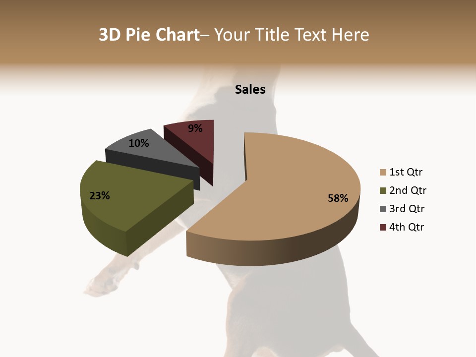 Finger Purebred Reflection PowerPoint Template