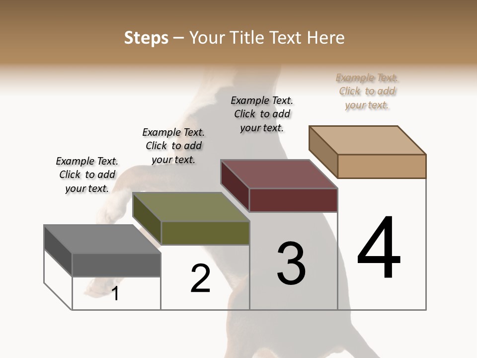 Finger Purebred Reflection PowerPoint Template