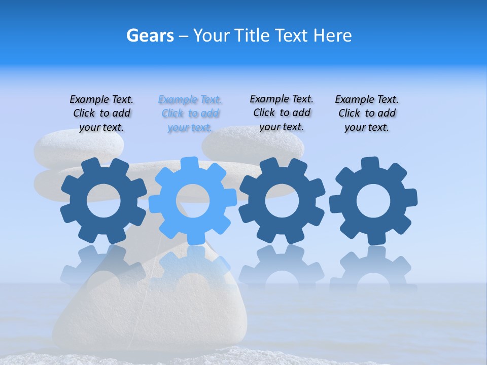 Mineral Gravel Nature PowerPoint Template