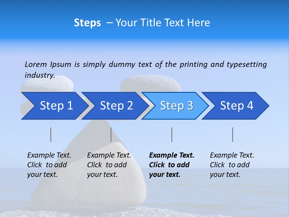 Mineral Gravel Nature PowerPoint Template