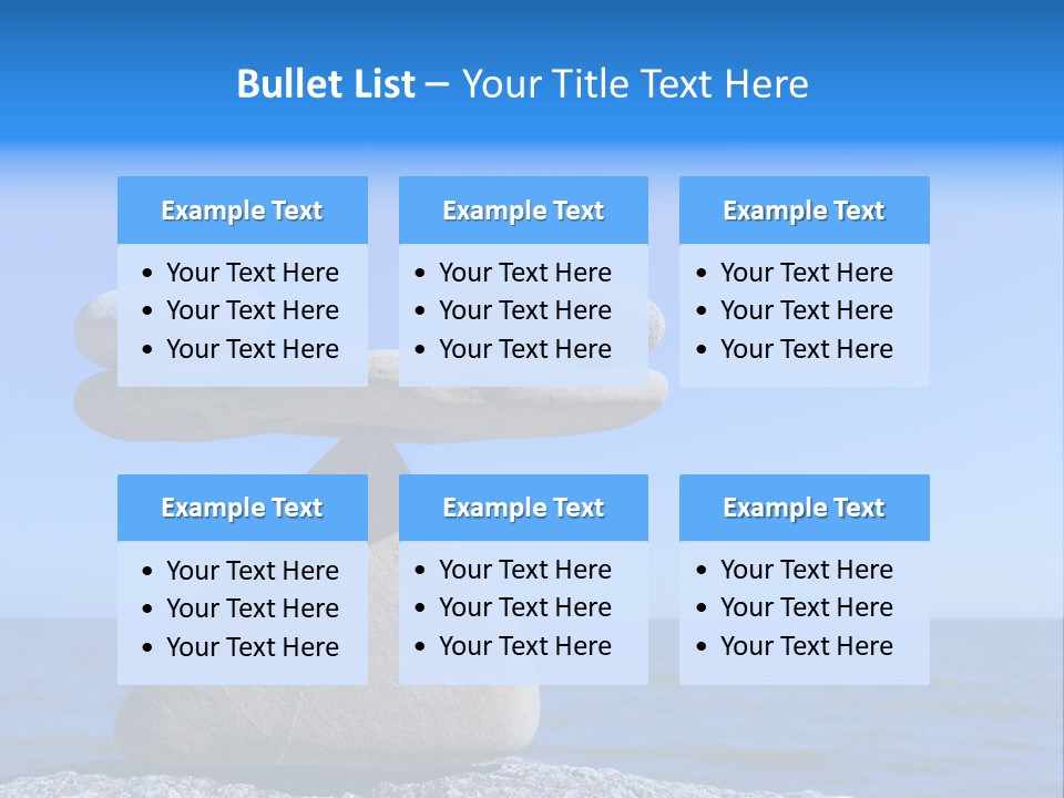 Mineral Gravel Nature PowerPoint Template
