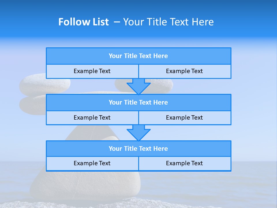 Mineral Gravel Nature PowerPoint Template
