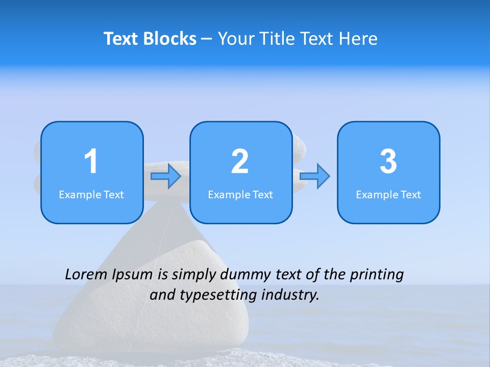 Mineral Gravel Nature PowerPoint Template
