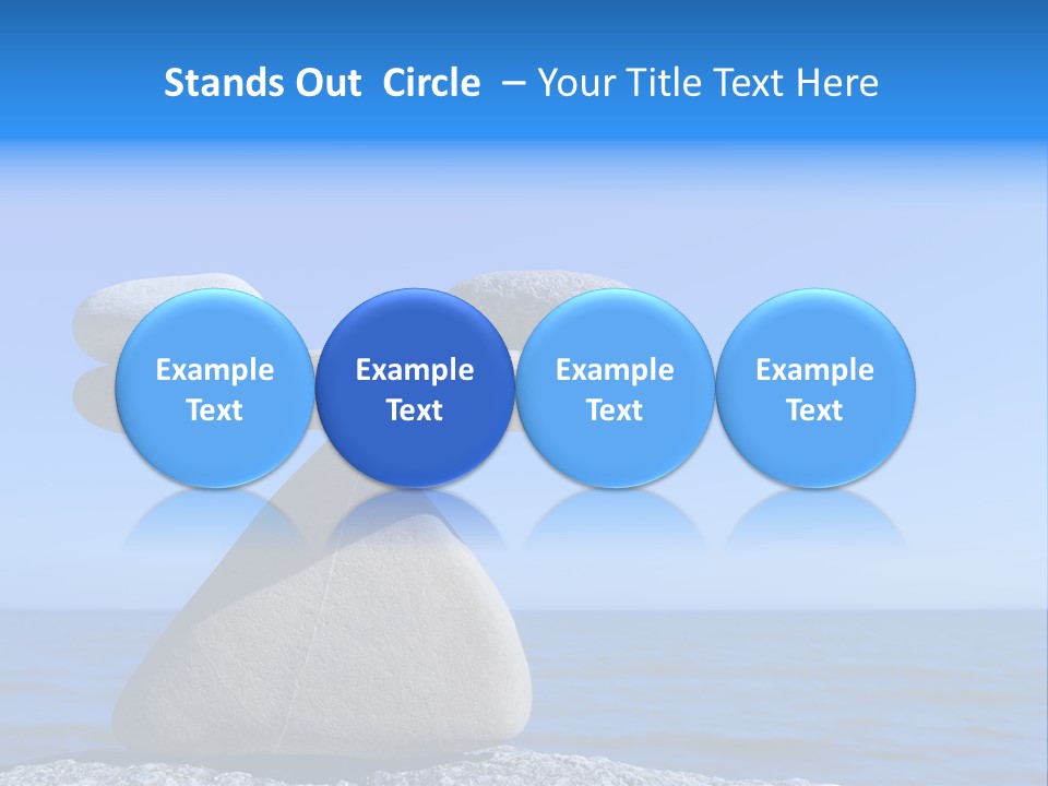 Mineral Gravel Nature PowerPoint Template