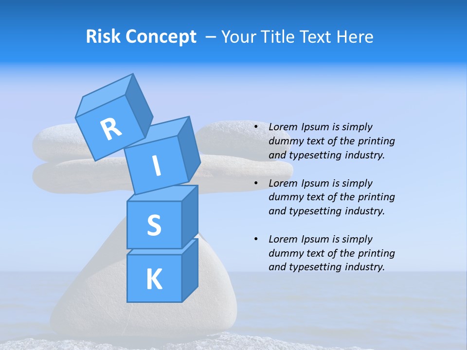 Mineral Gravel Nature PowerPoint Template