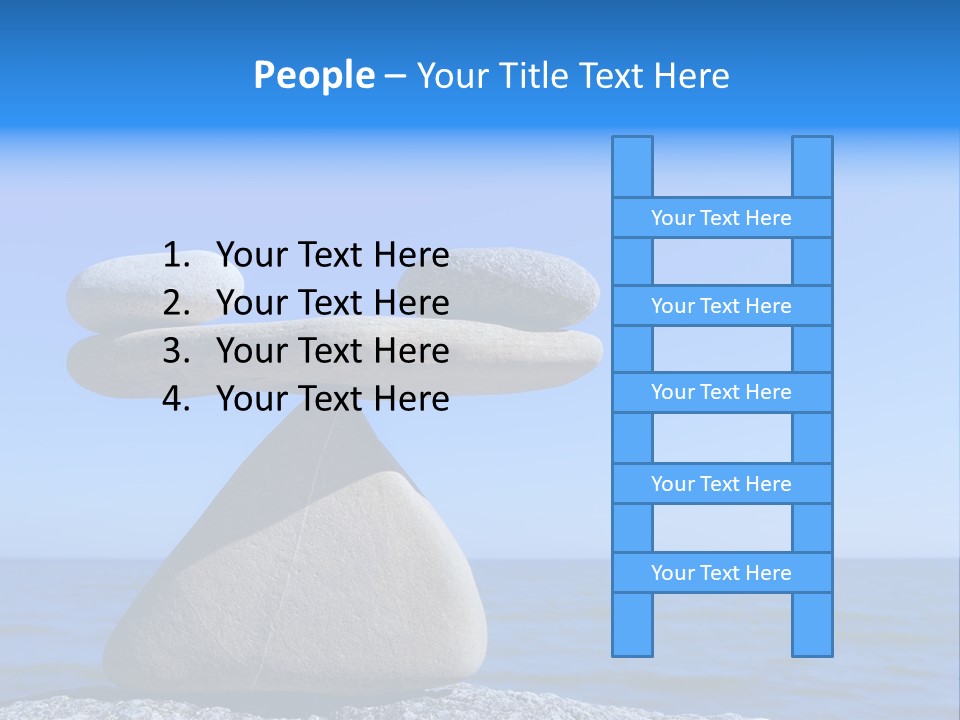 Mineral Gravel Nature PowerPoint Template