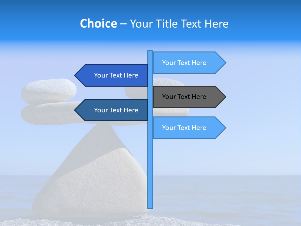 Mineral Gravel Nature PowerPoint Template