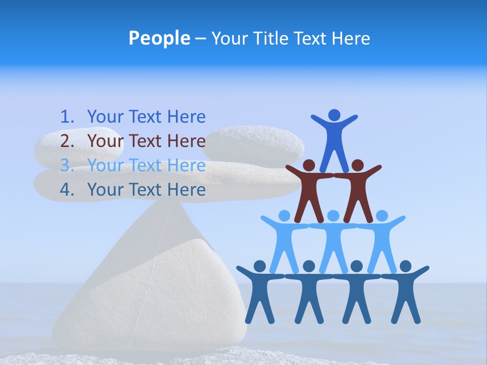 Mineral Gravel Nature PowerPoint Template