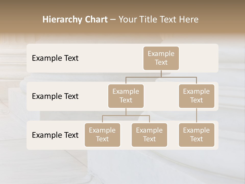 Usa Greek Column PowerPoint Template