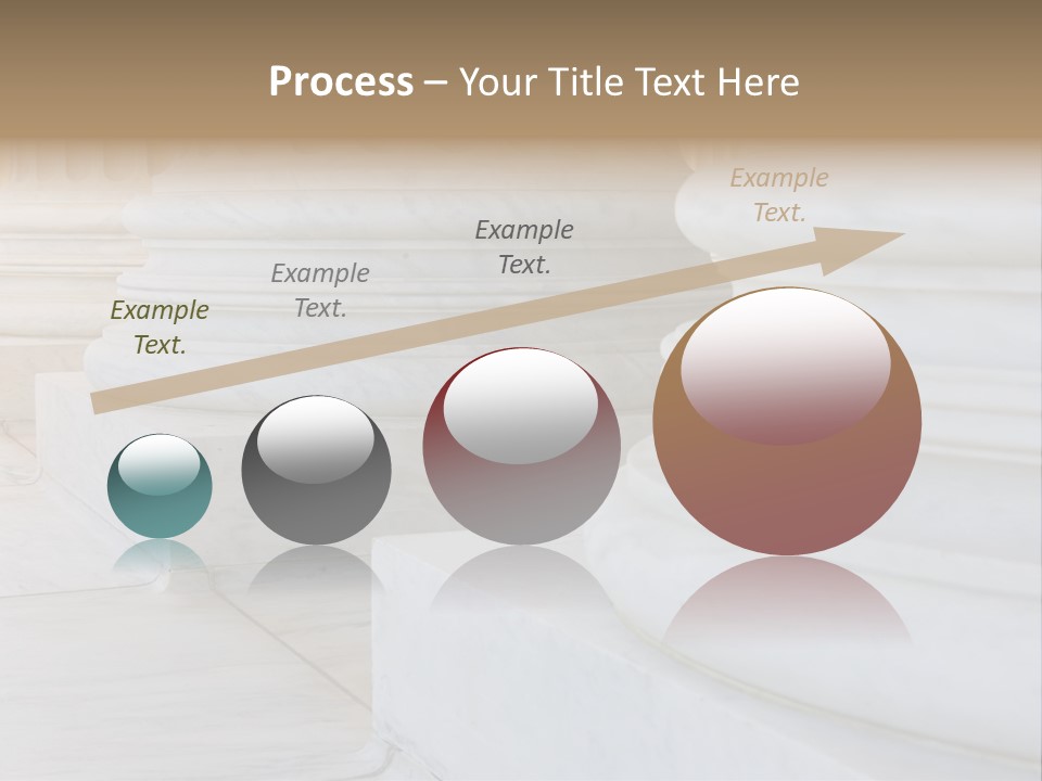 Usa Greek Column PowerPoint Template