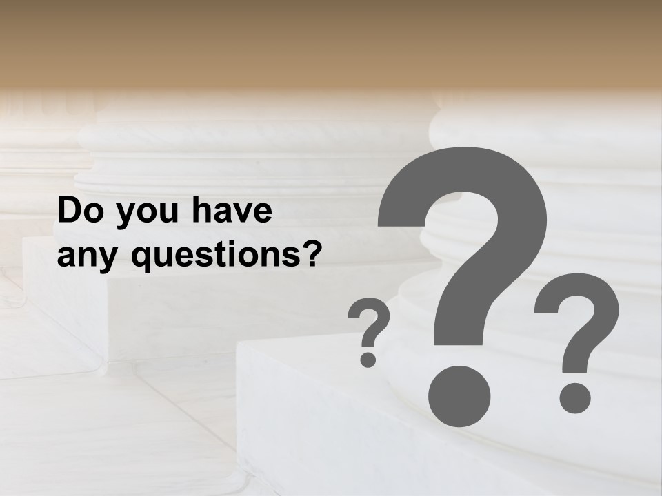 Usa Greek Column PowerPoint Template