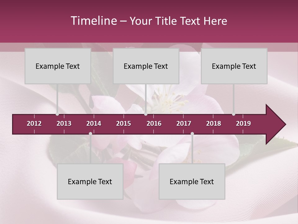 Calendar Backgrounds Green PowerPoint Template
