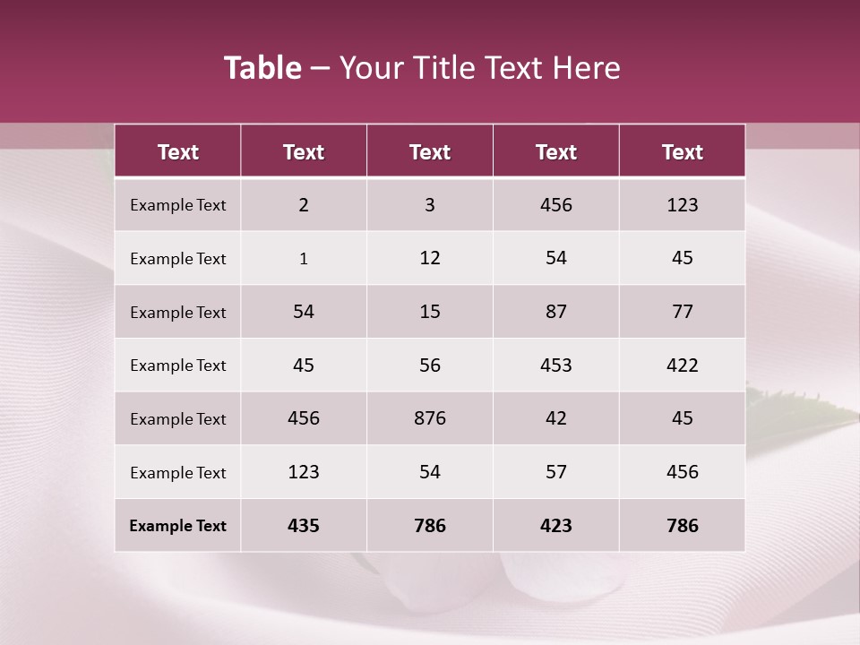 Calendar Backgrounds Green PowerPoint Template
