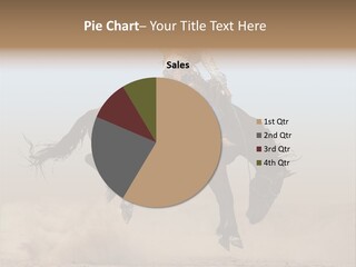 Horse Fearless Ride PowerPoint Template