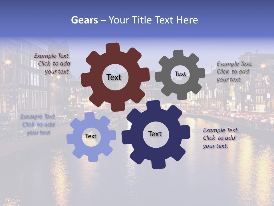 Building Outdoor Architectural PowerPoint Template