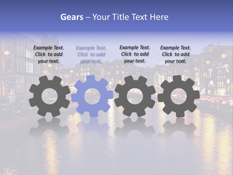 Building Outdoor Architectural PowerPoint Template