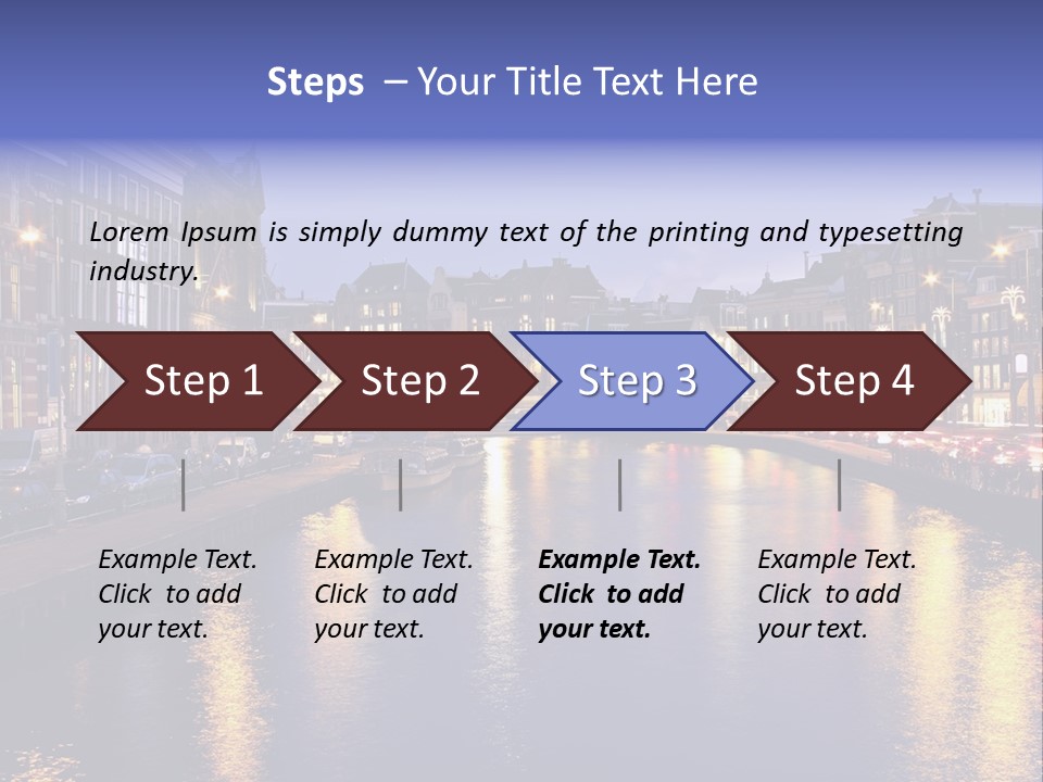 Building Outdoor Architectural PowerPoint Template