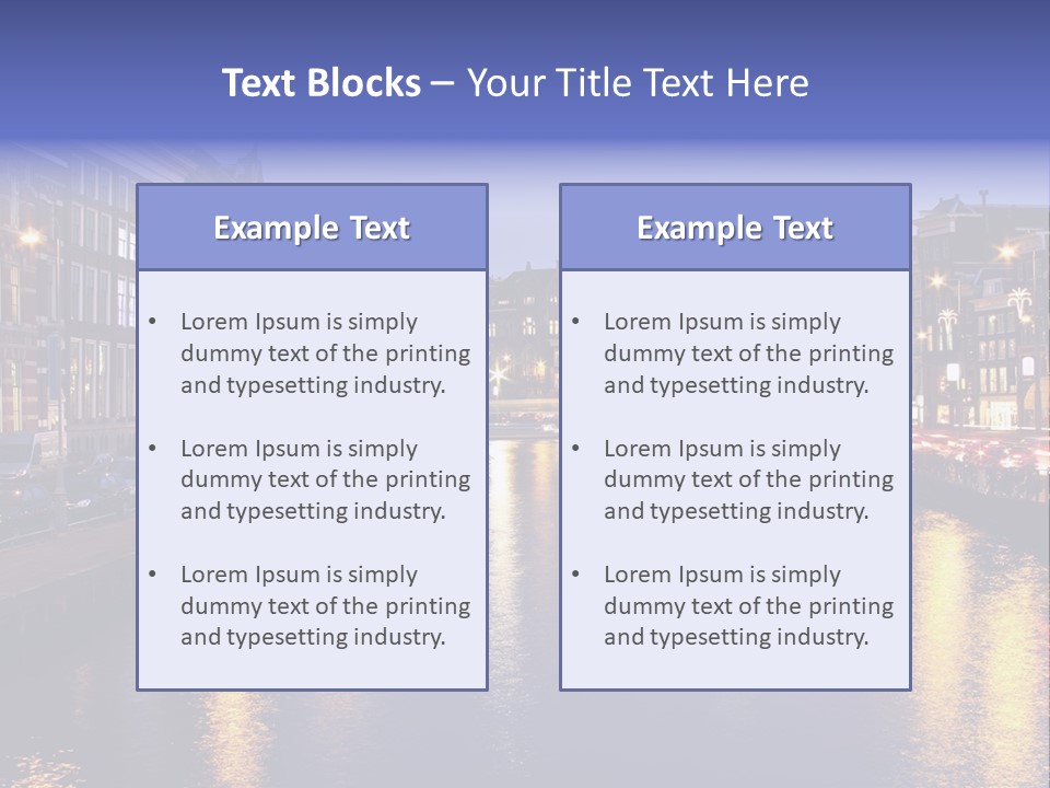 Building Outdoor Architectural PowerPoint Template