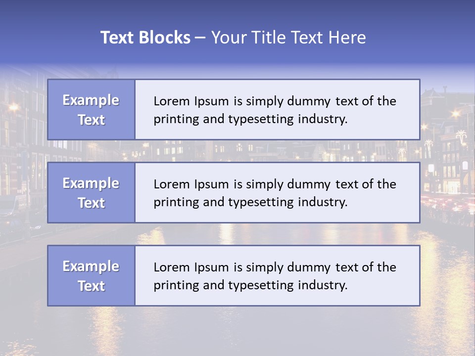 Building Outdoor Architectural PowerPoint Template