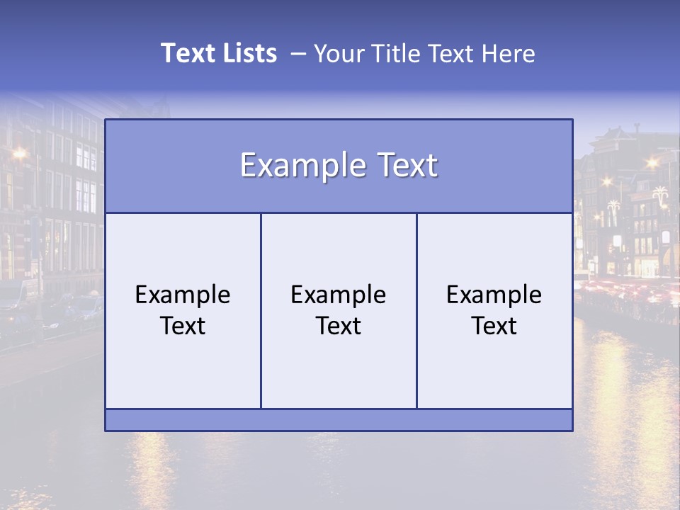 Building Outdoor Architectural PowerPoint Template