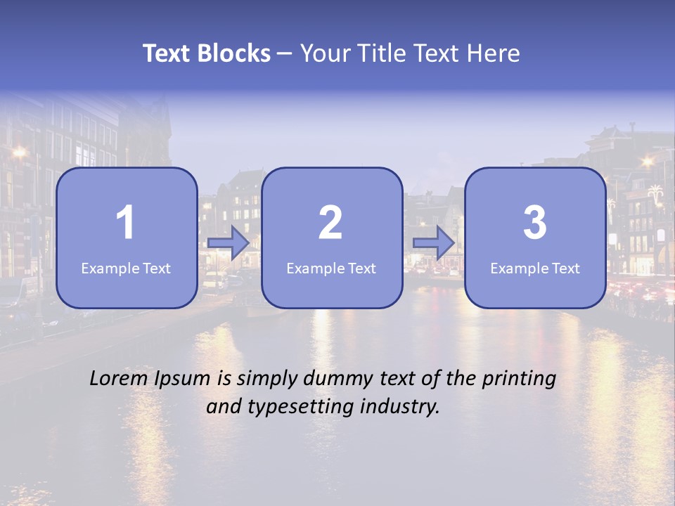 Building Outdoor Architectural PowerPoint Template