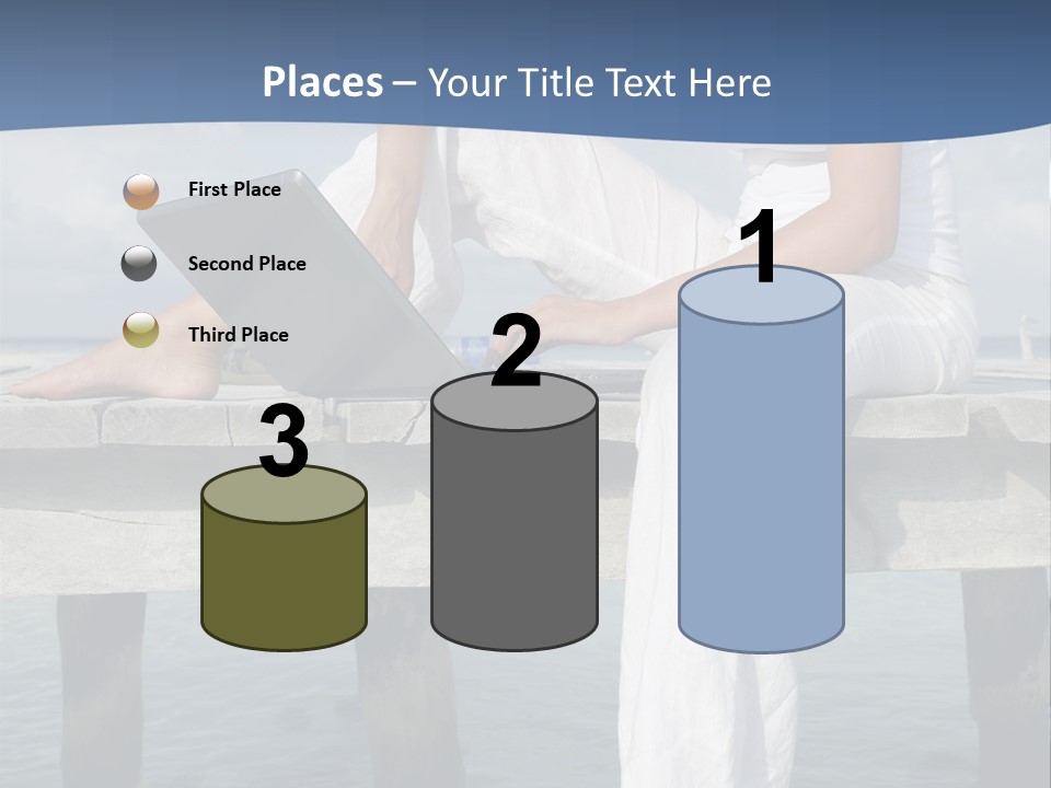 Selfemployed Jetty Happy PowerPoint Template