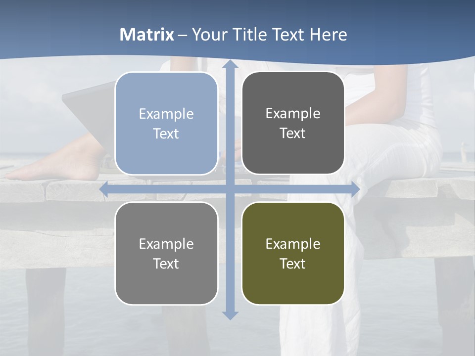 Selfemployed Jetty Happy PowerPoint Template