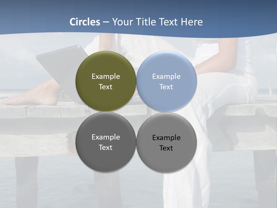 Selfemployed Jetty Happy PowerPoint Template