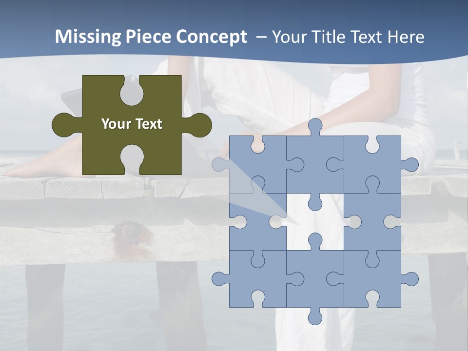 Selfemployed Jetty Happy PowerPoint Template