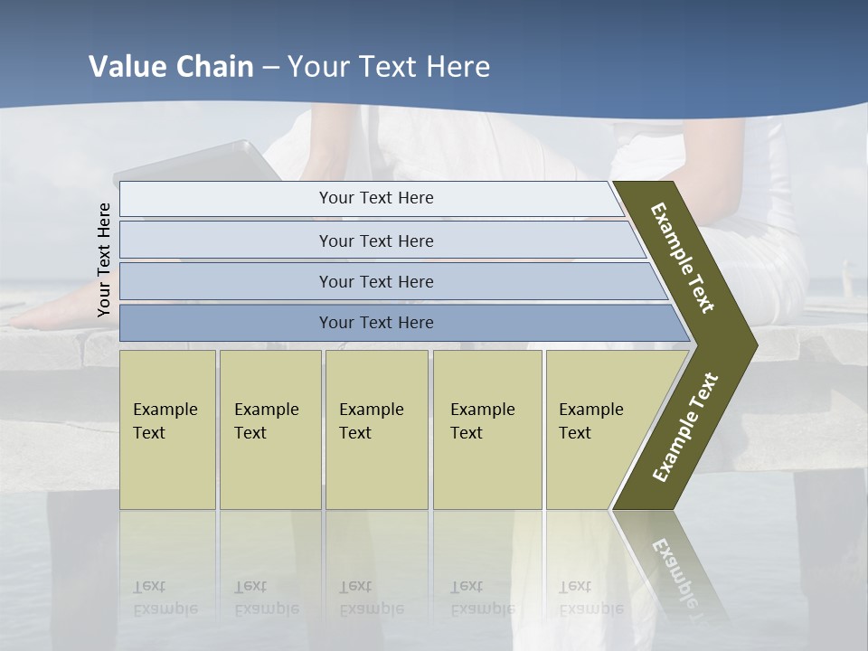 Selfemployed Jetty Happy PowerPoint Template
