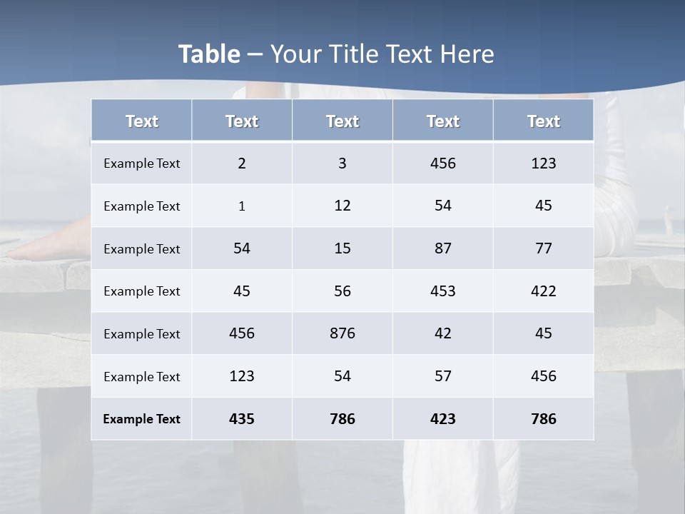 Selfemployed Jetty Happy PowerPoint Template