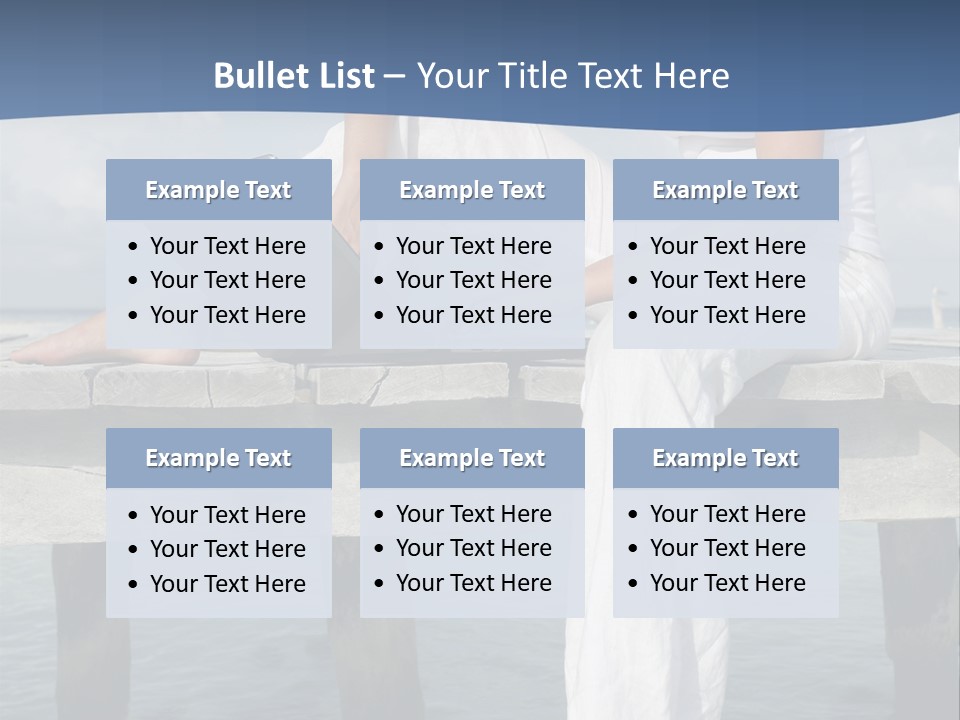 Selfemployed Jetty Happy PowerPoint Template