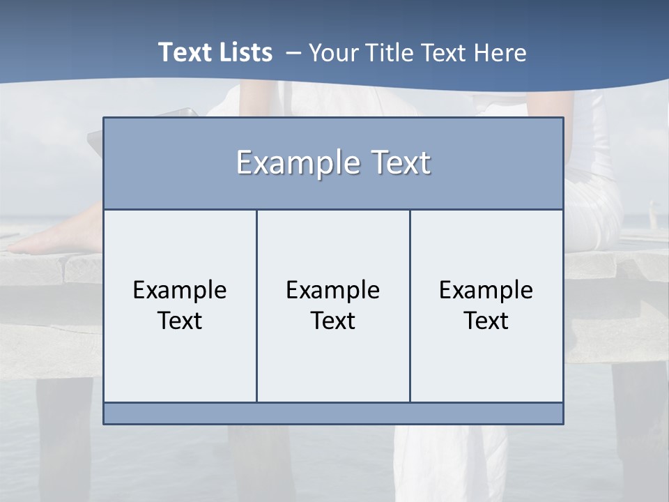 Selfemployed Jetty Happy PowerPoint Template