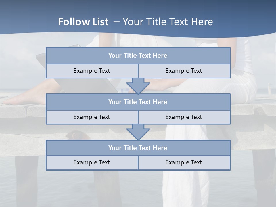 Selfemployed Jetty Happy PowerPoint Template