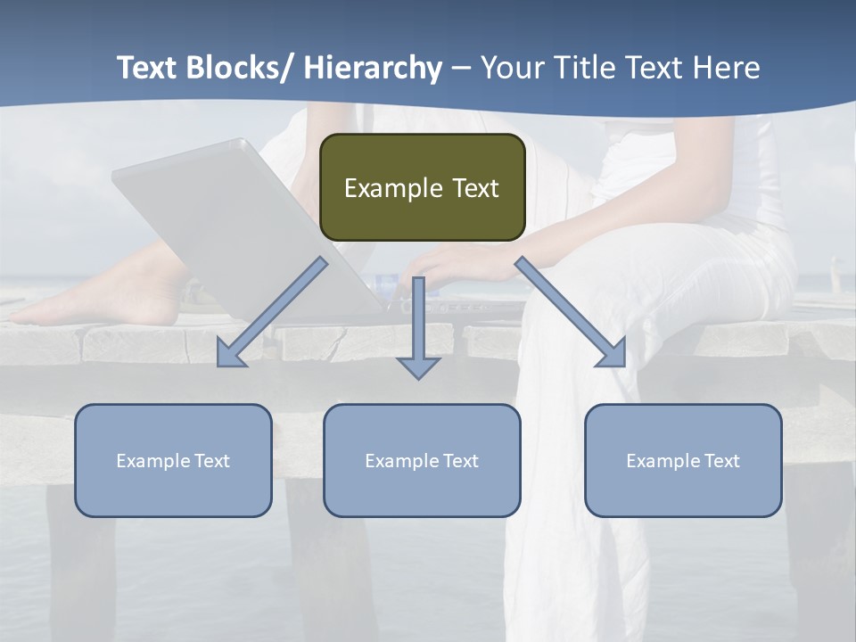 Selfemployed Jetty Happy PowerPoint Template
