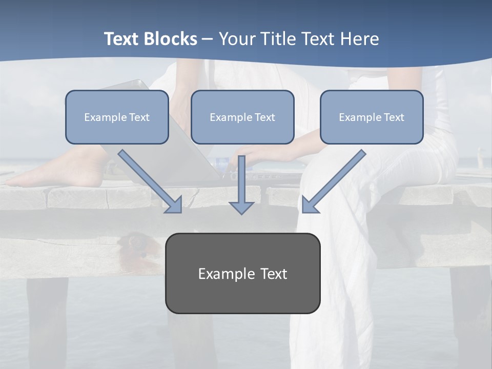 Selfemployed Jetty Happy PowerPoint Template
