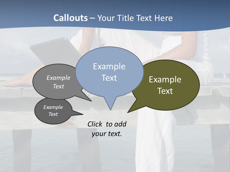 Selfemployed Jetty Happy PowerPoint Template