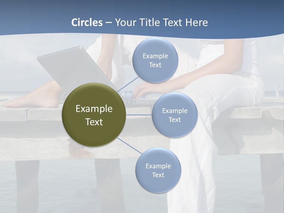 Selfemployed Jetty Happy PowerPoint Template