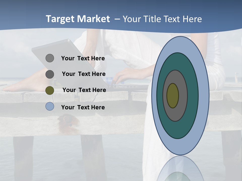 Selfemployed Jetty Happy PowerPoint Template