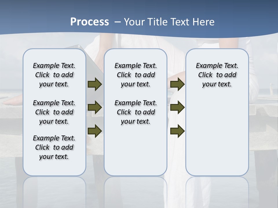 Selfemployed Jetty Happy PowerPoint Template