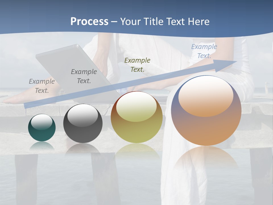 Selfemployed Jetty Happy PowerPoint Template