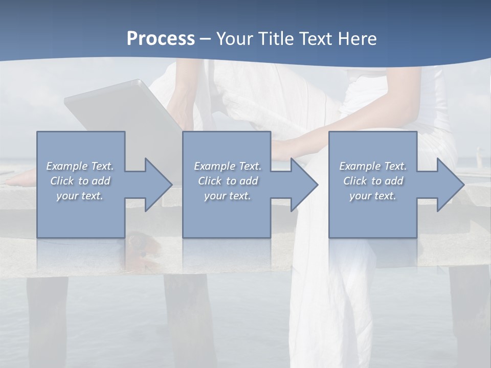 Selfemployed Jetty Happy PowerPoint Template