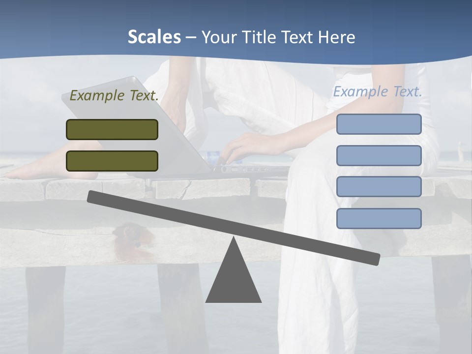 Selfemployed Jetty Happy PowerPoint Template