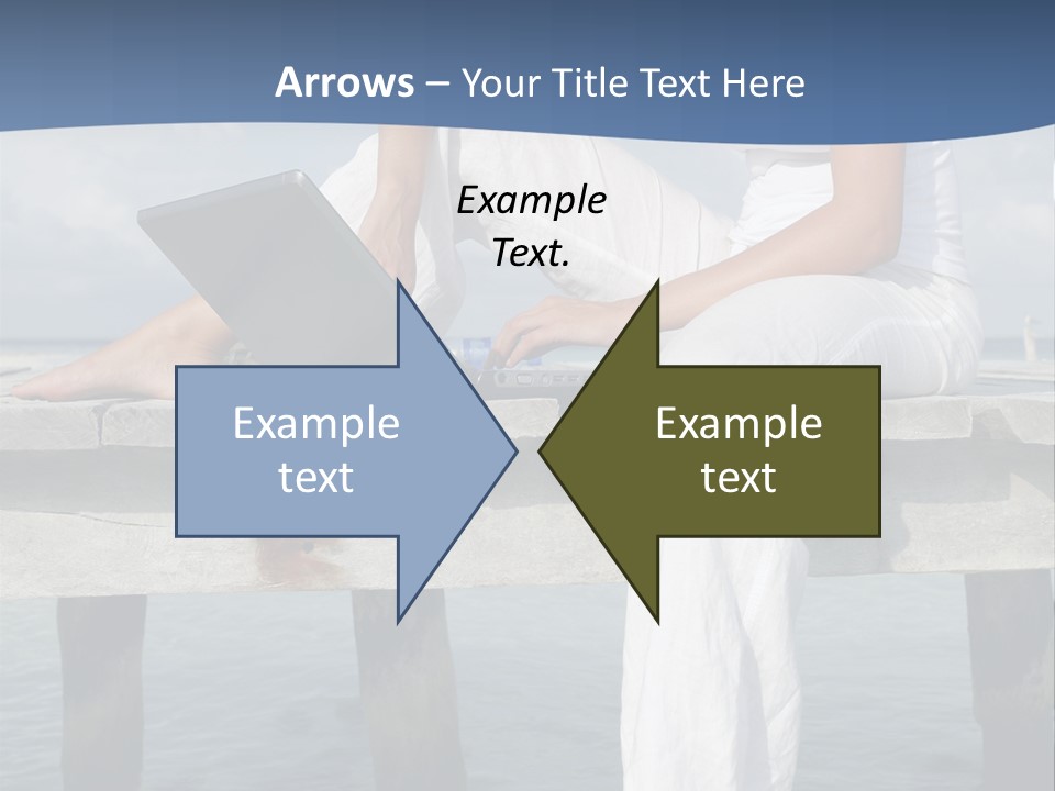 Selfemployed Jetty Happy PowerPoint Template