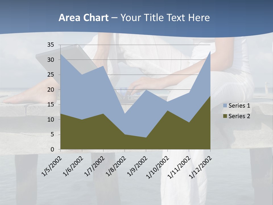Selfemployed Jetty Happy PowerPoint Template