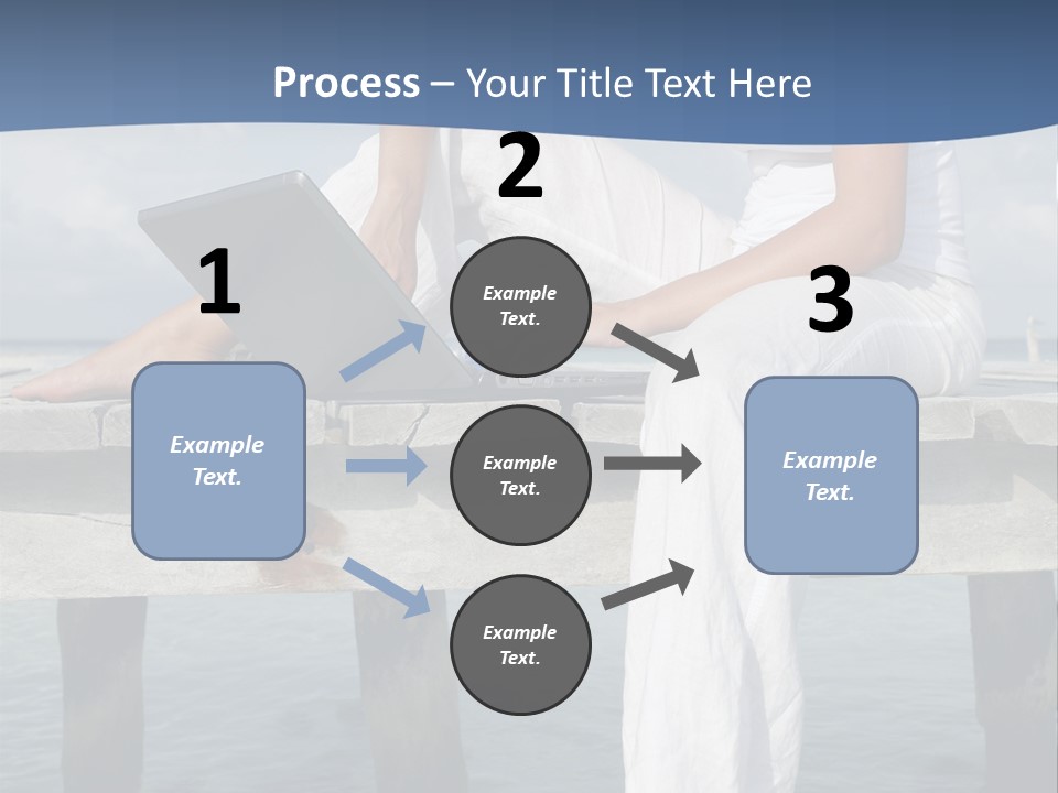 Selfemployed Jetty Happy PowerPoint Template