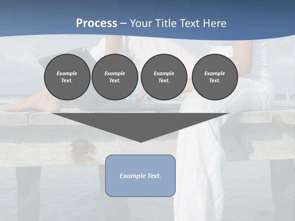 Selfemployed Jetty Happy PowerPoint Template