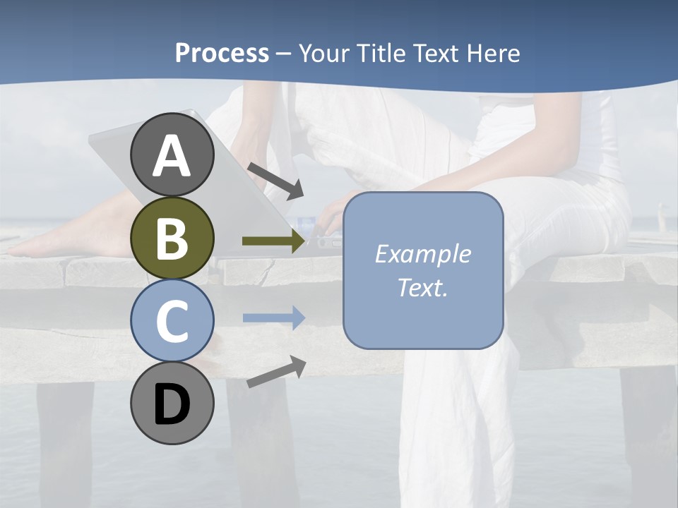 Selfemployed Jetty Happy PowerPoint Template