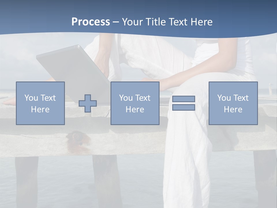 Selfemployed Jetty Happy PowerPoint Template